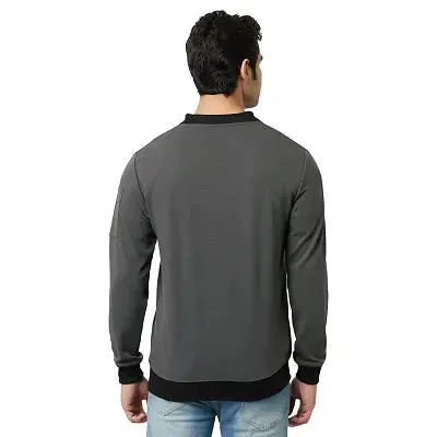 Glito Solid Men's With Black Rib DRY-FIT Standard Tailored Fit Lightweight Upper/ Jacket