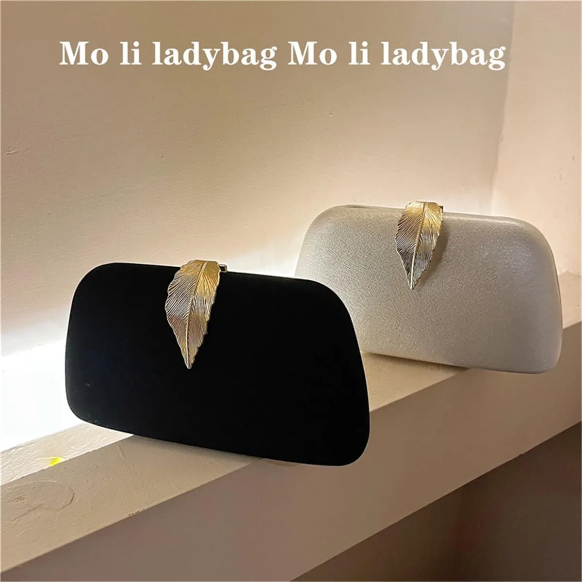 Glitter Clutch Purses for Women Elegant Evening Bag for Parties, Weddings,Gold Clutch Purse