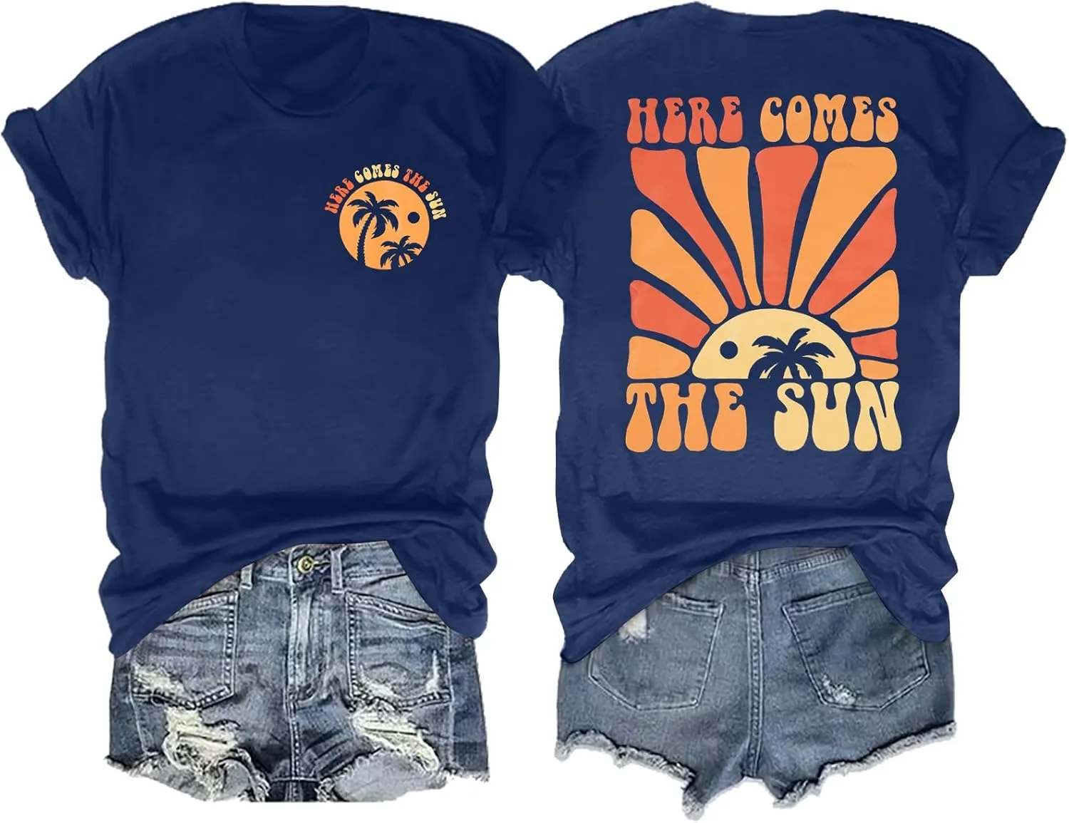 Graphic Tees Women Oversized T-Shirts: Summer Hawaiian Beach Tops Shirts Hawaii Tropical Beachy Short Sleeve Outfit