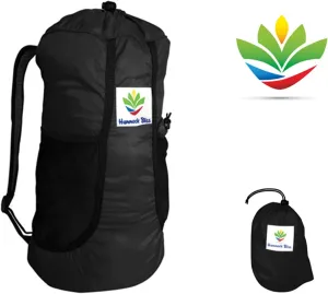 Hammock Bliss - Ultralight Travel Daypack - Lightweight Packable Backpack - Foldable Hiking Backpacks - Waterproof Compact Folding Day Pack for Travel Camping Outdoor - Only 5.25 oz