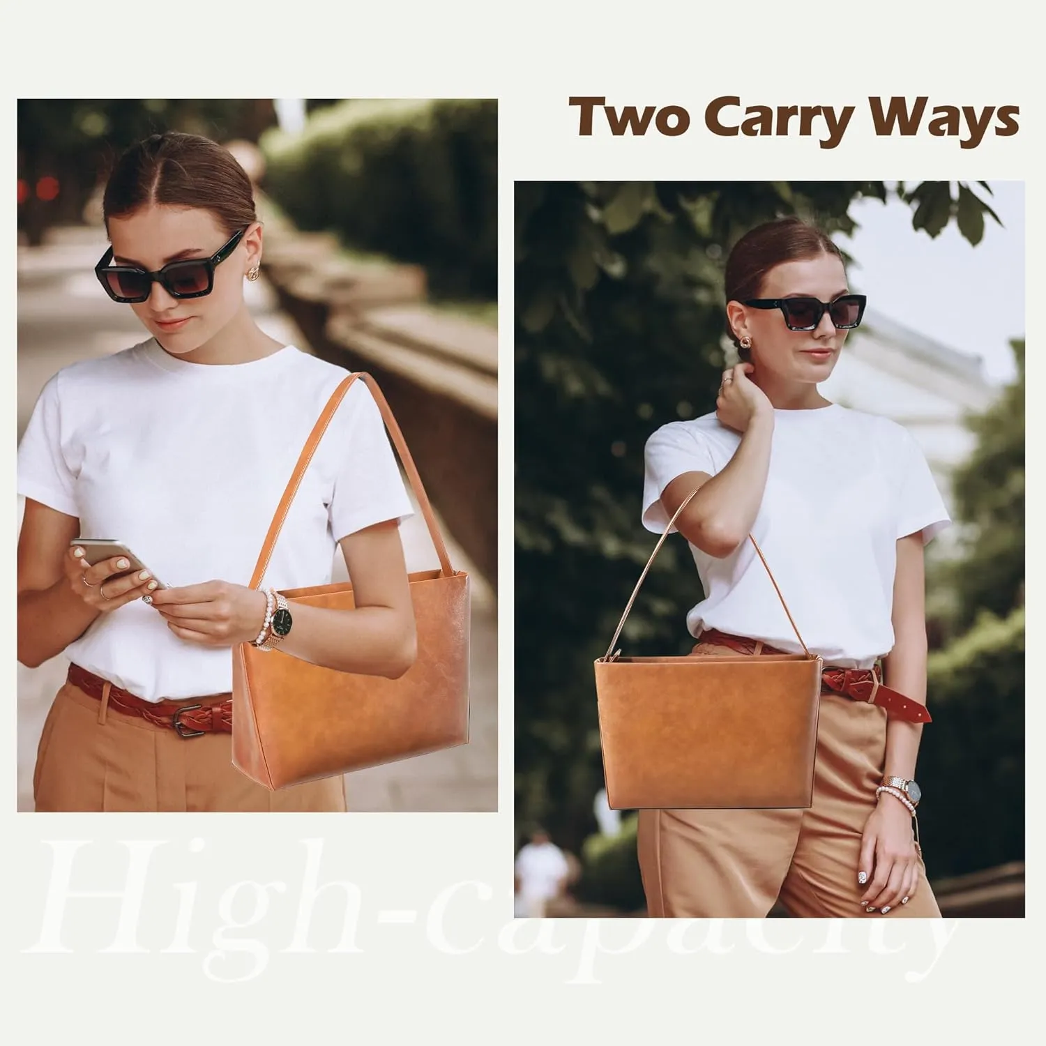 Handbags for Women Vintage Classic Shoulder Bag Large Purse Elegant for All Occasions