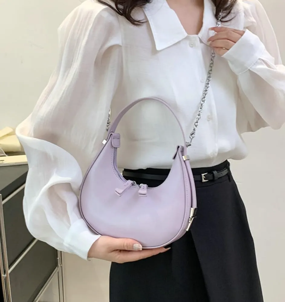 Hobo Purses for Women Chic Small Purse Stylish Handbag Shoulder Crossbody Bag Satchel