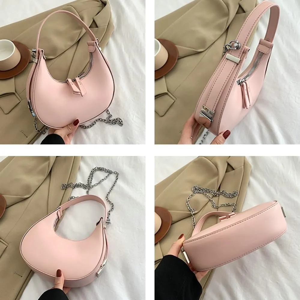 Hobo Purses for Women Chic Small Purse Stylish Handbag Shoulder Crossbody Bag Satchel