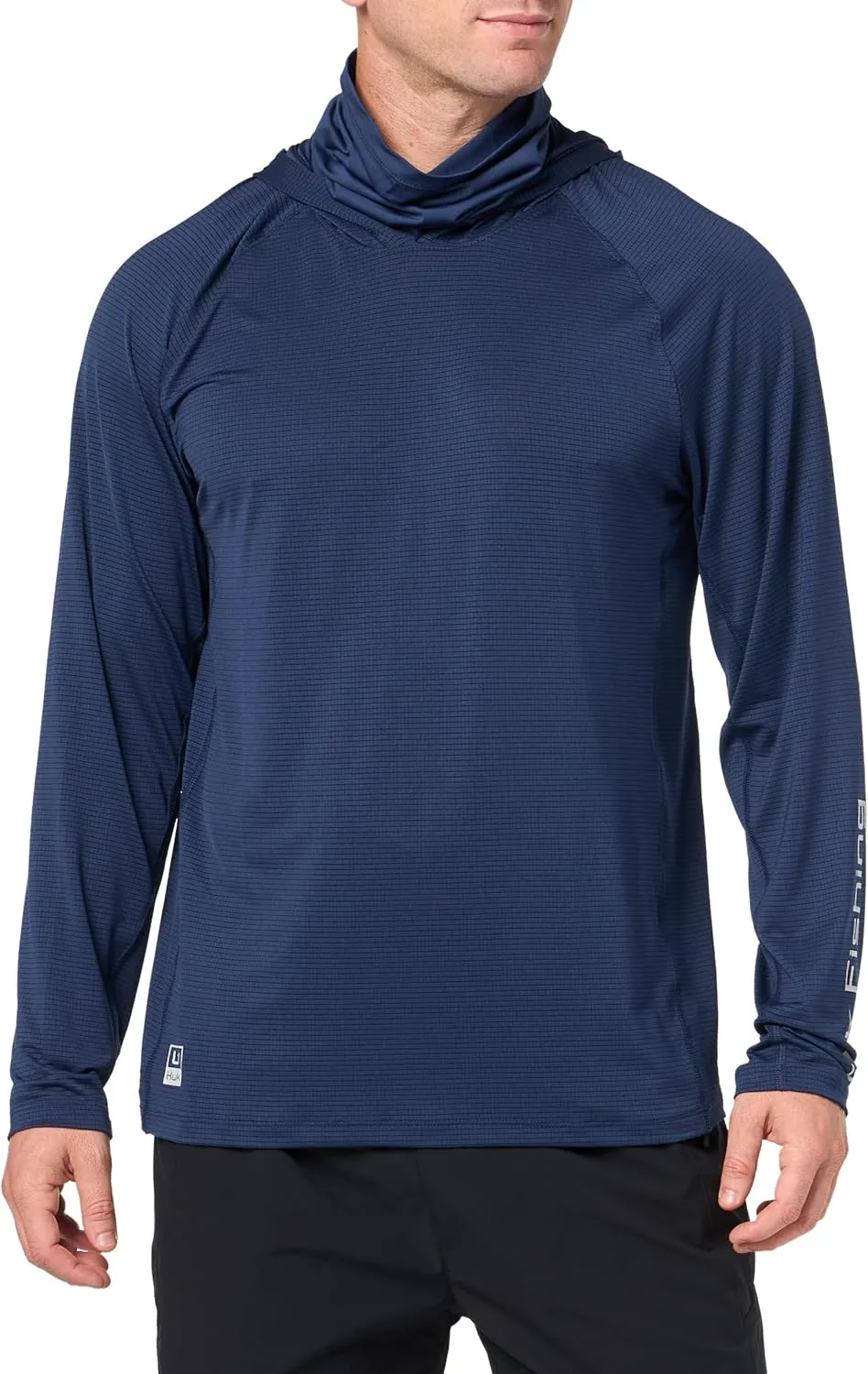 HUK Men's Standard A1A Hoodie Quick-Dry Performance Hooded Shirt  30 UPF