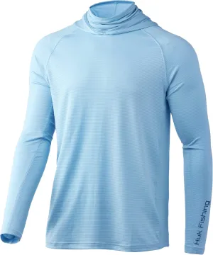 HUK Men's Standard A1A Hoodie Quick-Dry Performance Hooded Shirt  30 UPF