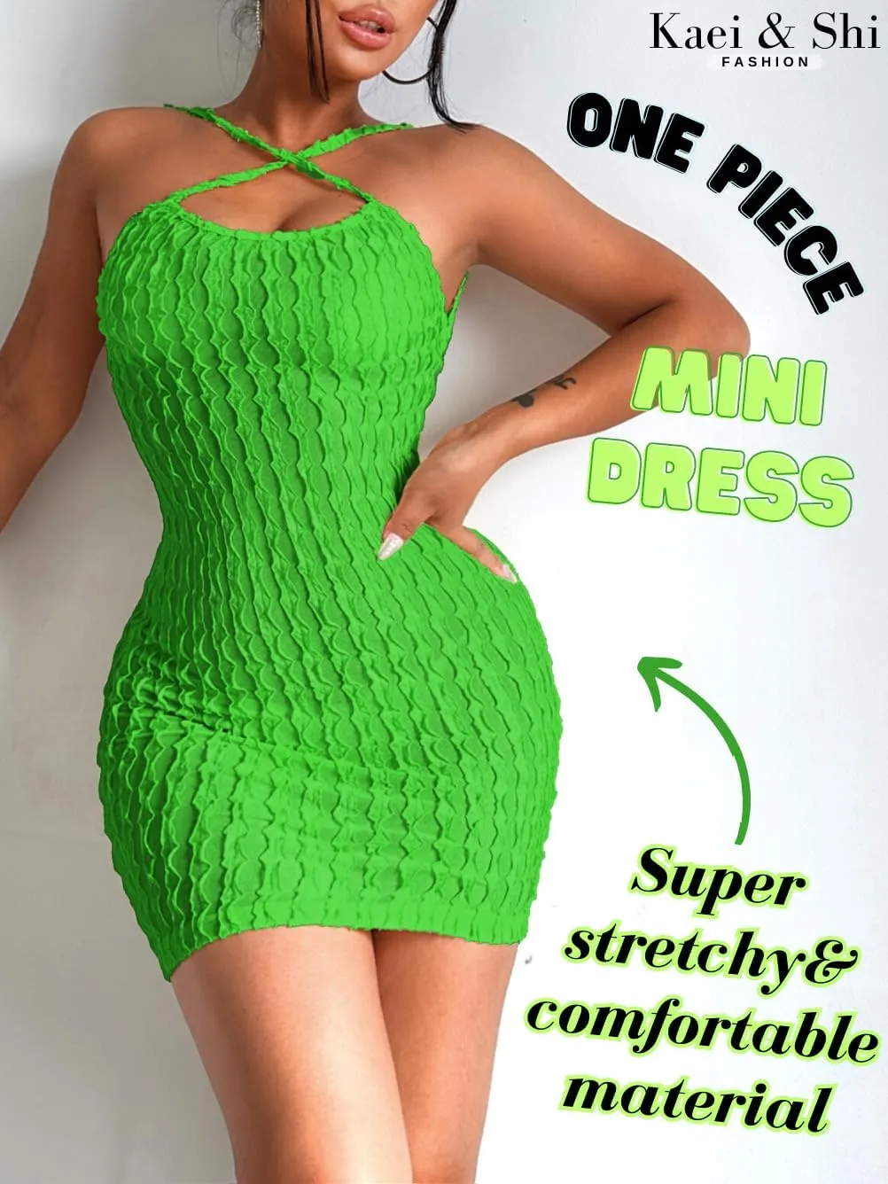Kaei&Shi Swimsuit Cover Up 2024 for Women Sexy Sun Beach Pool Crochet Coverups Beachy Miami Vegas Summer Bodycon Sundresses