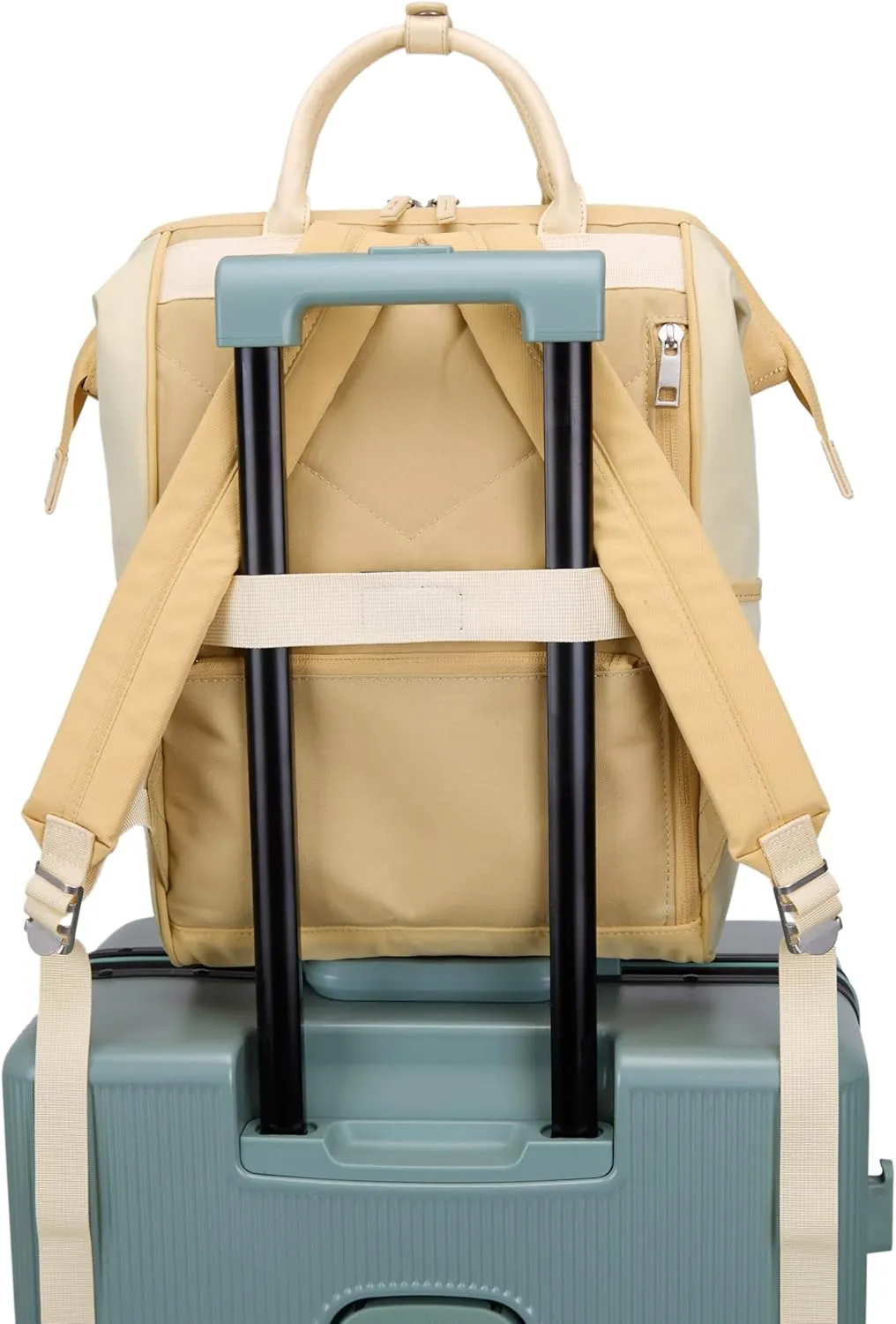 Kah&Kee Small Backpack for Women: 14" Slim Laptop Backpack, Fashionable, Functional & Cute, Ideal for Travel, Work, Teachers, Doctors