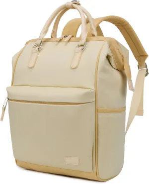 Kah&Kee Small Backpack for Women: 14" Slim Laptop Backpack, Fashionable, Functional & Cute, Ideal for Travel, Work, Teachers, Doctors