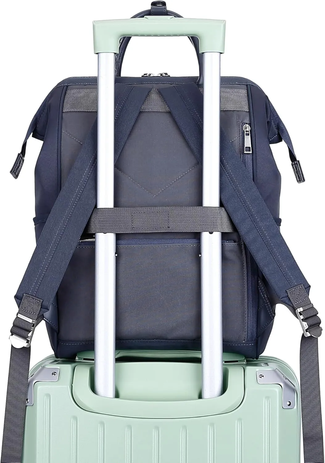 Kah&Kee Small Backpack for Women: 14" Slim Laptop Backpack, Fashionable, Functional & Cute, Ideal for Travel, Work, Teachers, Doctors