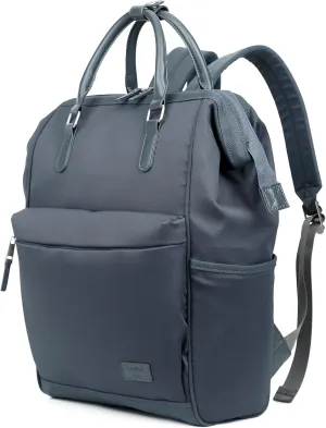 Kah&Kee Small Backpack for Women: 14" Slim Laptop Backpack, Fashionable, Functional & Cute, Ideal for Travel, Work, Teachers, Doctors
