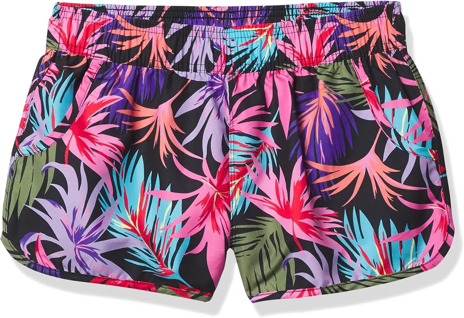 Kanu Surf Girls' Sandy UPF 50 Quick Dry Beach Elastic Waist Boardshort