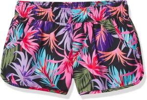 Kanu Surf Girls' Sandy UPF 50 Quick Dry Beach Elastic Waist Boardshort