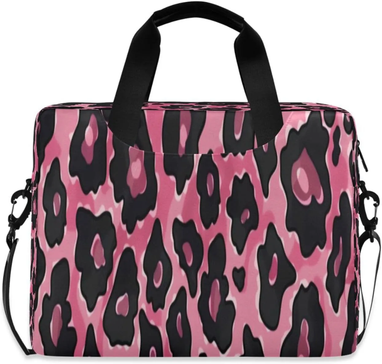 Laptop Bag for Women - Fits 16 inch with Laptop Compartment Carrying Messenger Sleeve with Strap Professional Fashion Travel Purse for Business Office Bag Speckles