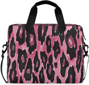 Laptop Bag for Women - Fits 16 inch with Laptop Compartment Carrying Messenger Sleeve with Strap Professional Fashion Travel Purse for Business Office Bag Speckles