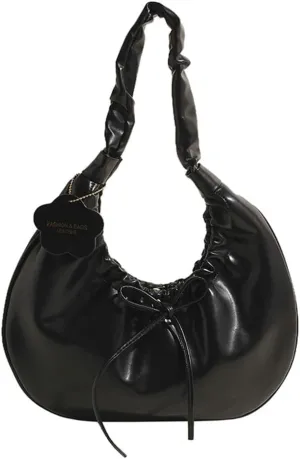Leather Hobo Bags for Women Elegant Shoulder Bag Handbags Satchel Work Purses 2025