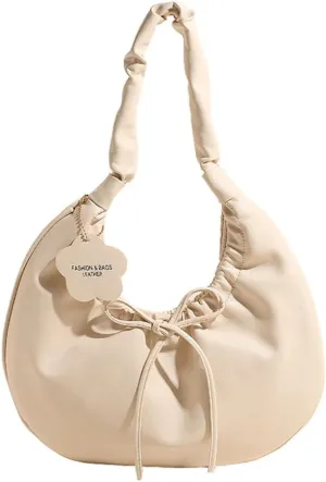 Leather Hobo Bags for Women Elegant Shoulder Bag Handbags Satchel Work Purses 2025
