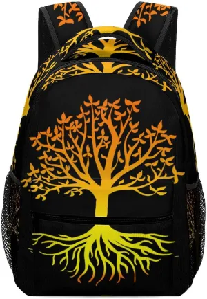 Life Tree Travel Backpack Simple Daypack Waterproof Hiking Picnic Laptop Gym Bag