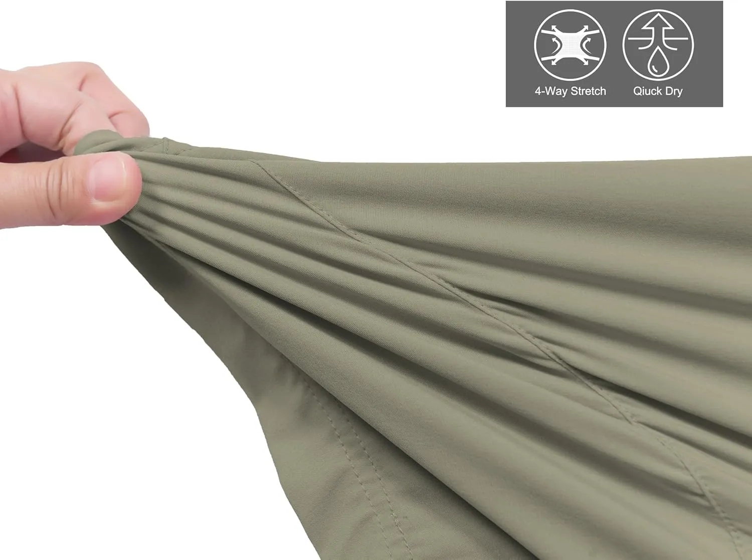 Little Donkey Andy Women's Stretch Quick Dry Shorts for Hiking, Camping, Travel