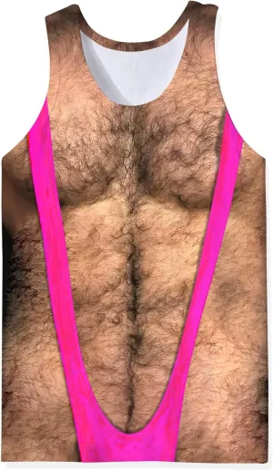 Mens 3D Fake Abs Tank Top Breathable Quick Dry Sleeveless Beach Shirt