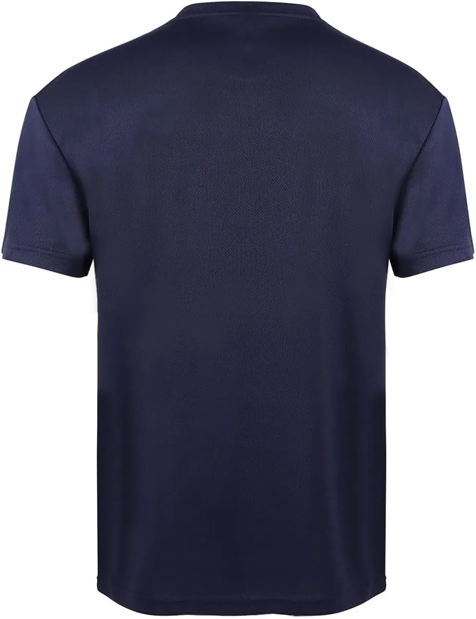 Mens Athletic Sports T-Shirt Summer Quick Dry Lightweight Running Fitness Tee