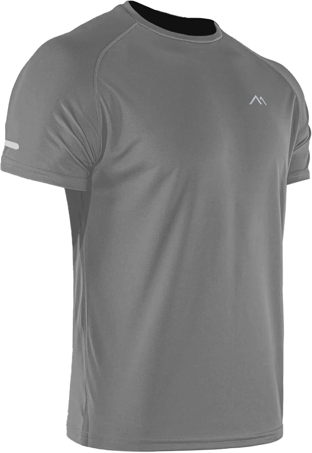 Men's Mesh Athletic Shirts Quick-Dry for Gym Running Training Workout