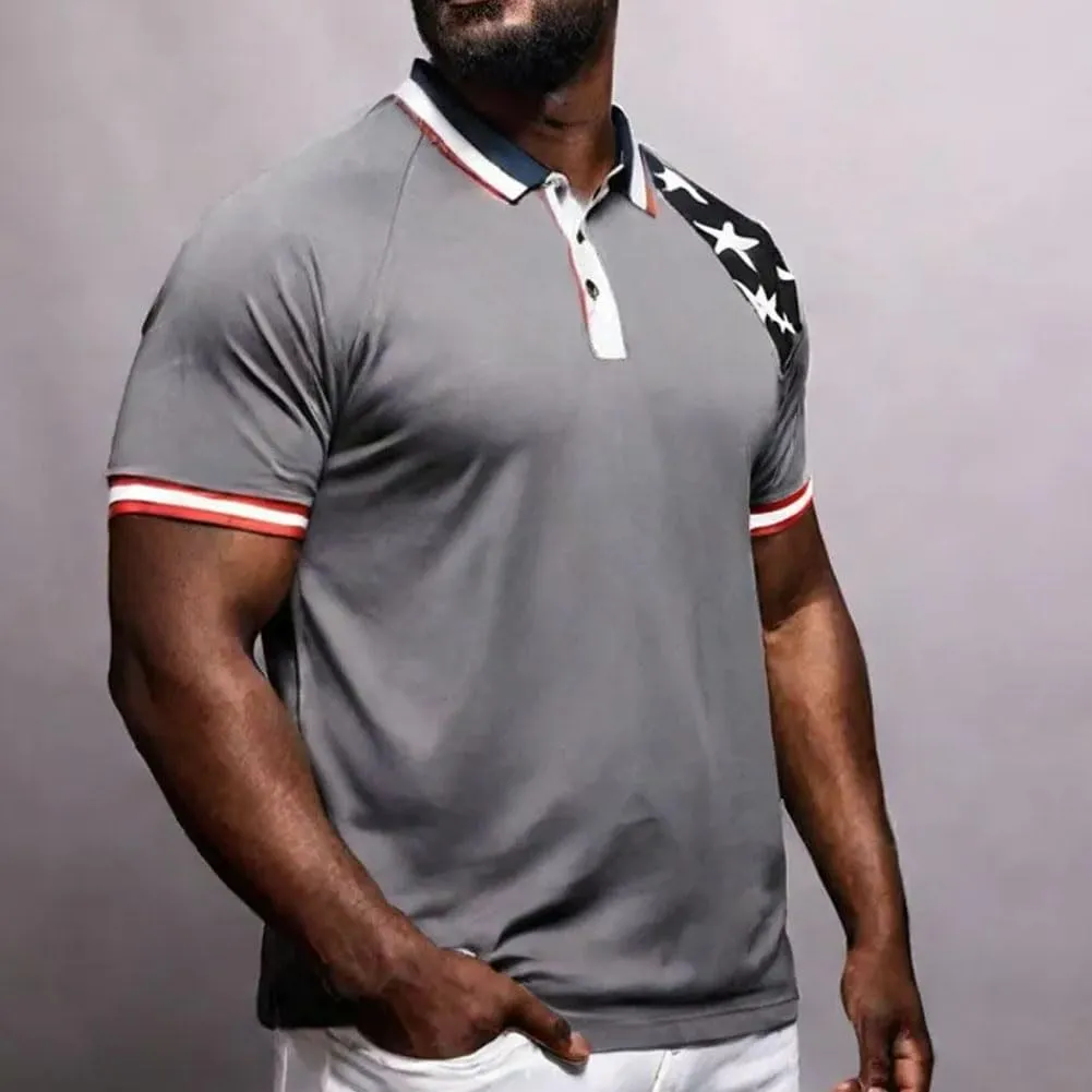 Men's Polo Shirt Quick Dry Performance Short Sleeve Tactical Pique Golf Shirts