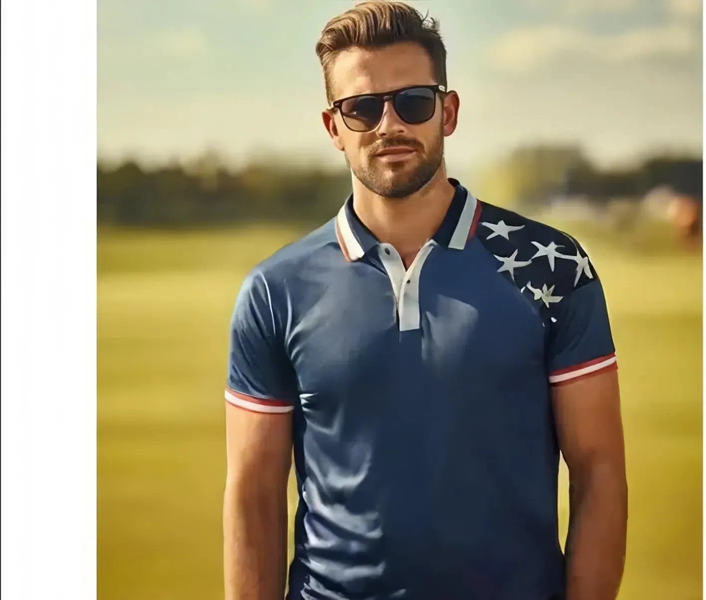 Men's Polo Shirt Quick Dry Performance Short Sleeve Tactical Pique Golf Shirts
