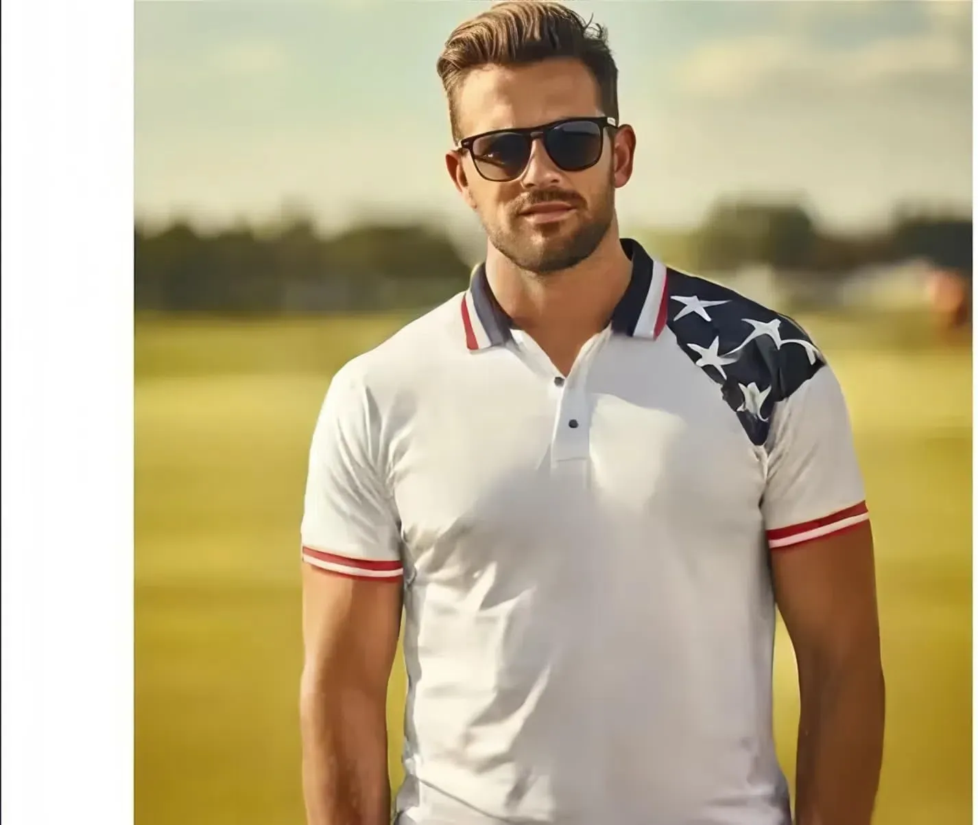 Men's Polo Shirt Quick Dry Performance Short Sleeve Tactical Pique Golf Shirts