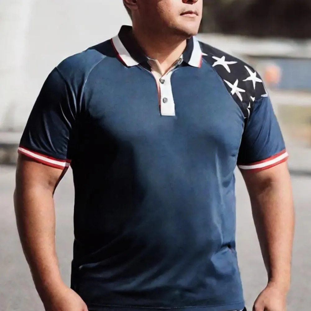 Men's Polo Shirt Quick Dry Performance Short Sleeve Tactical Pique Golf Shirts