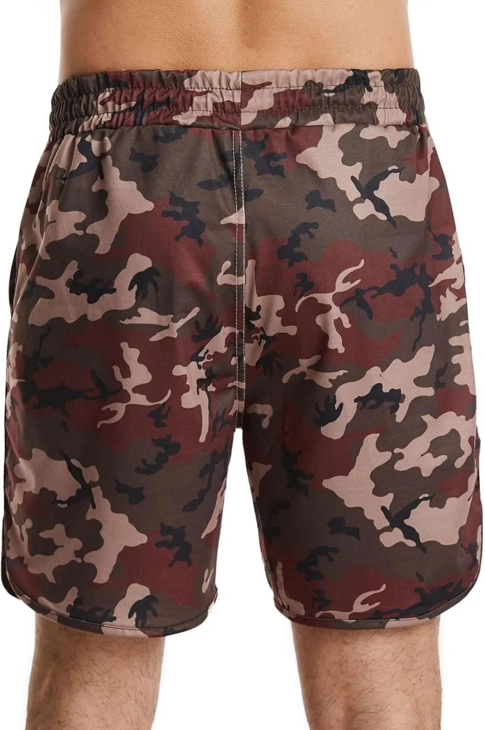 Mens Quick Dry Board Shorts Swim Trunks with Zipper Pockets Bathing Suit