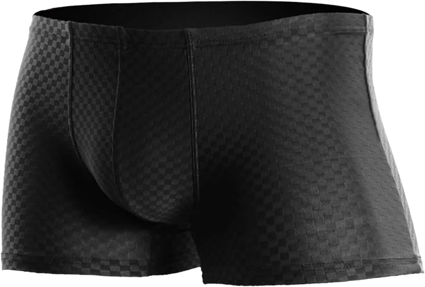 Mens Smooth Lightweight Shorts Leather Sexy Boxer Briefs Naughty Quick Dry Underwears