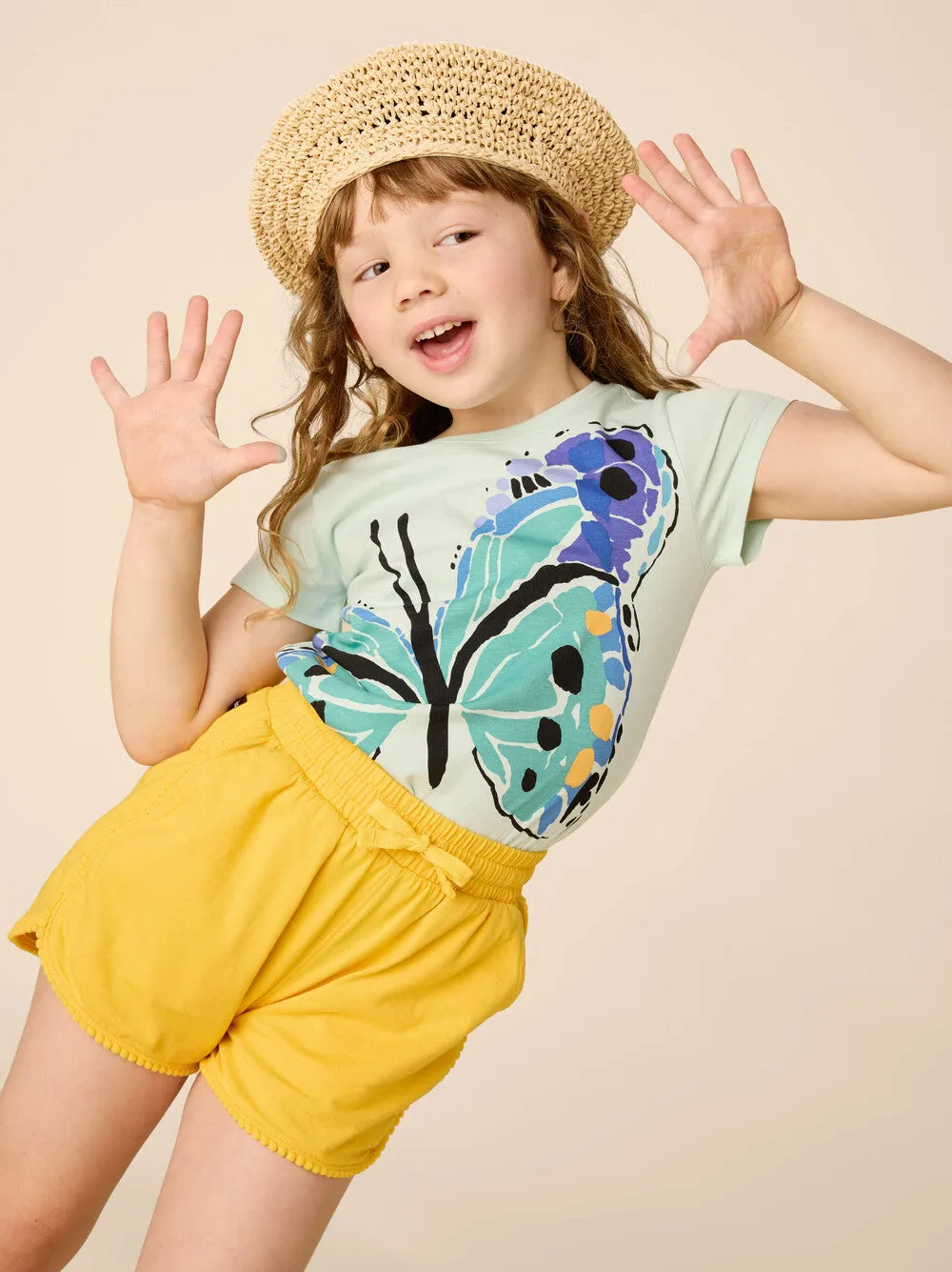 Mint Butterfly Graphic Tee