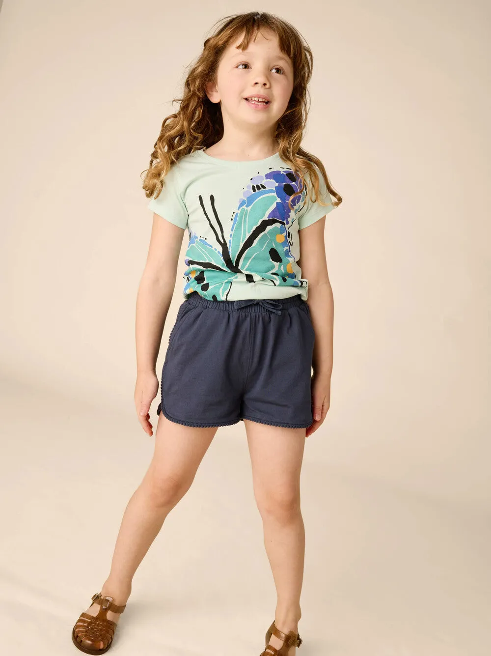 Mint Butterfly Graphic Tee