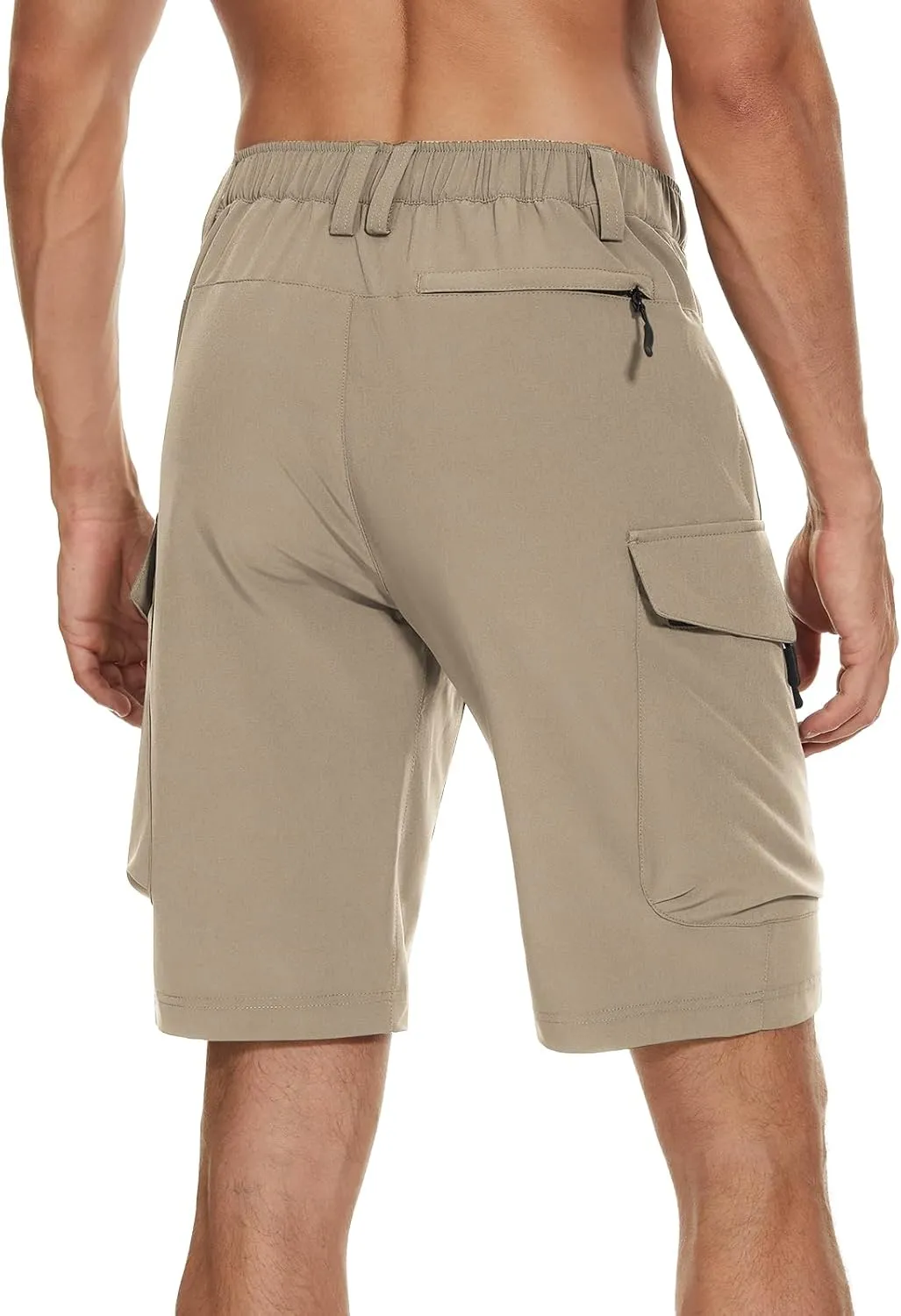 Moosehill Men's Hiking Cargo Shorts with 7 Pockets Quick Dry for Casual Work