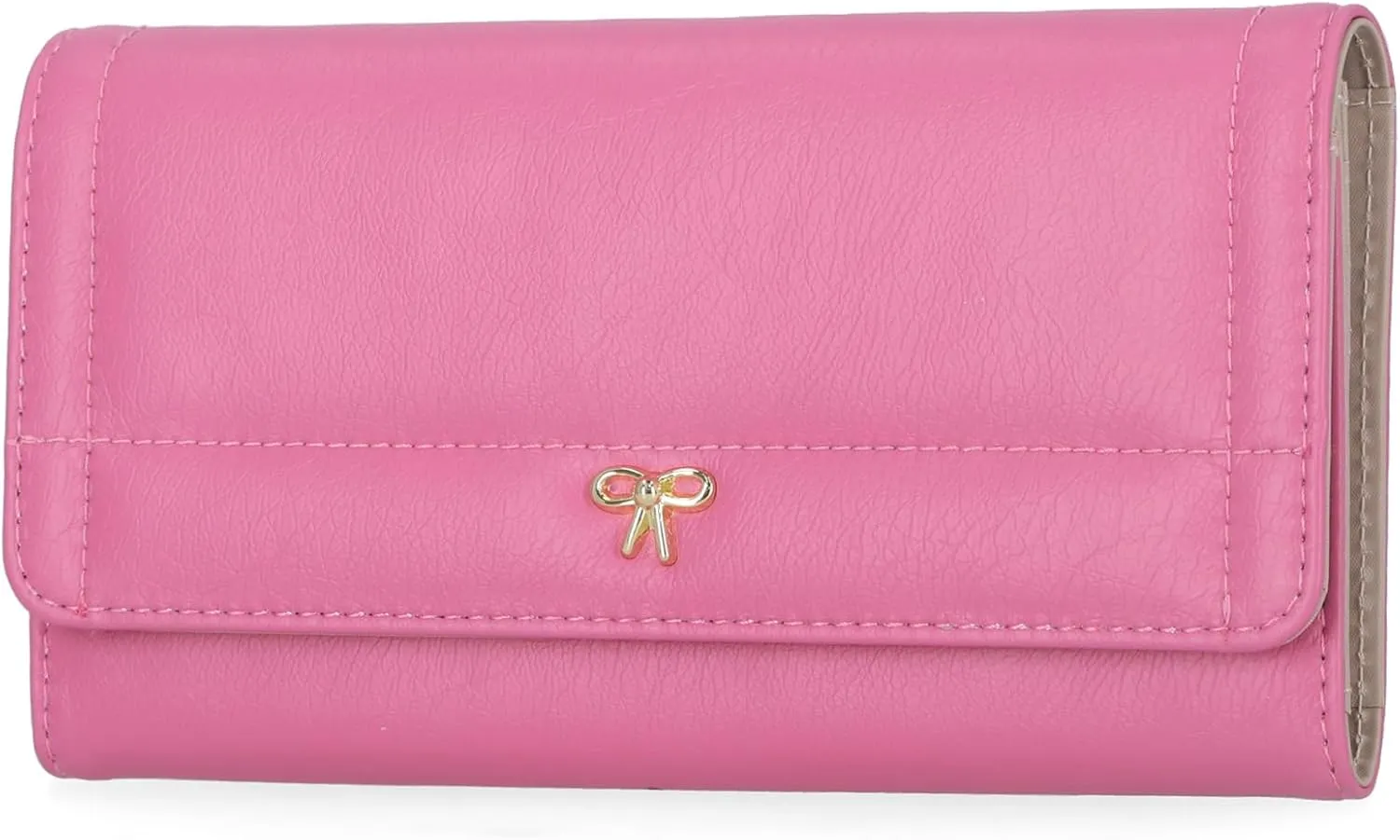 Mundi File Master Womens RFID Blocking Wallet Clutch Organizer With Change Pocket