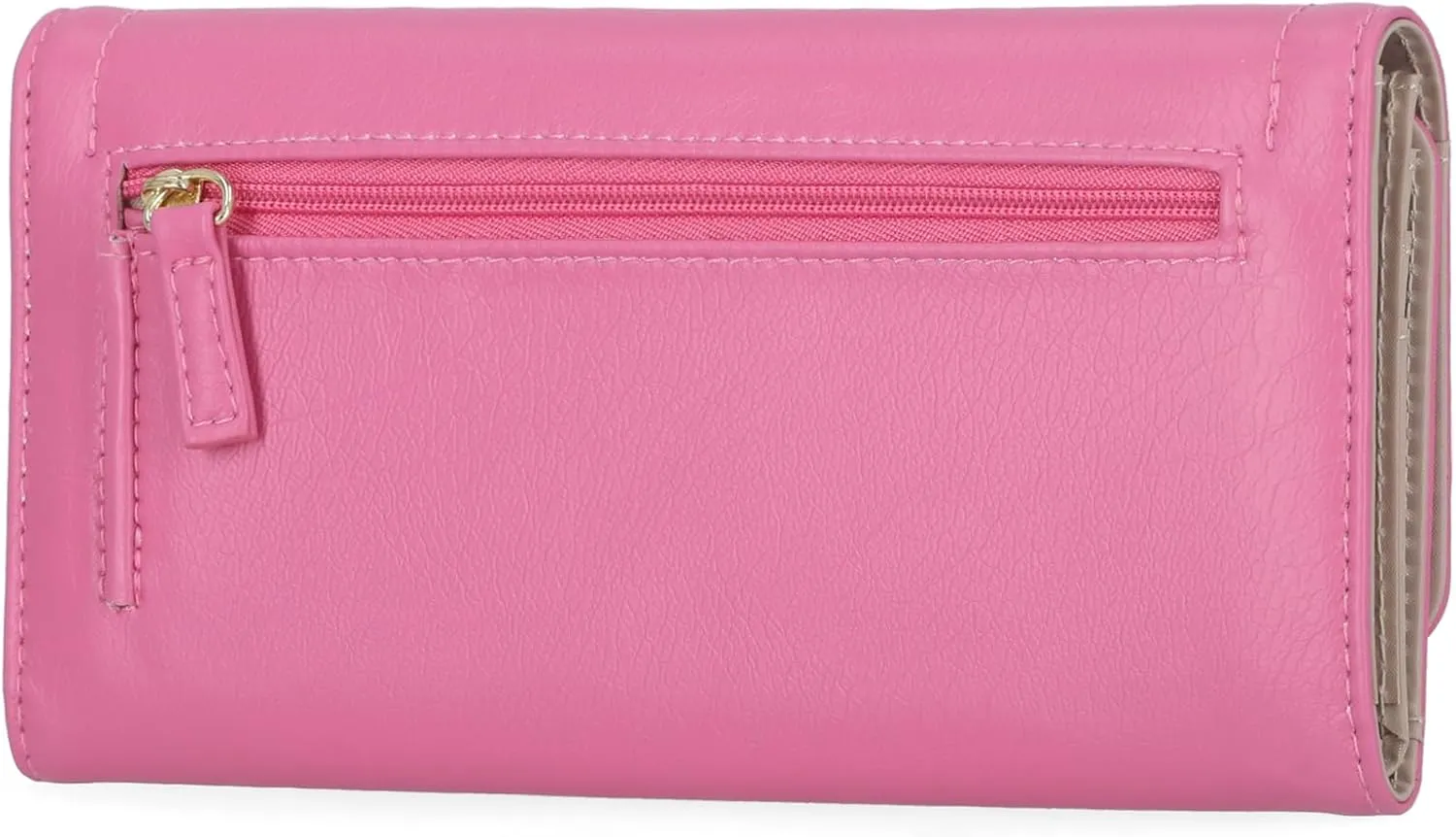 Mundi File Master Womens RFID Blocking Wallet Clutch Organizer With Change Pocket