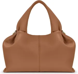 oscaurt Purses and Handbags for Women Trendy Dumpling Cloud Bag Chic PU Leather Tote Shoulder Bag with Removable Strap