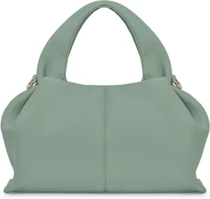 oscaurt Purses and Handbags for Women Trendy Dumpling Cloud Bag Chic PU Leather Tote Shoulder Bag with Removable Strap