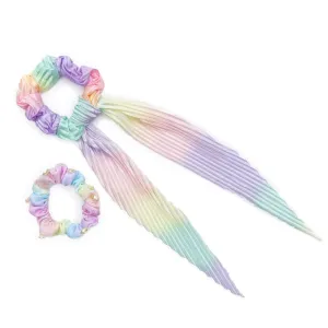 Pastel Rainbow Scrunchie, Assorted