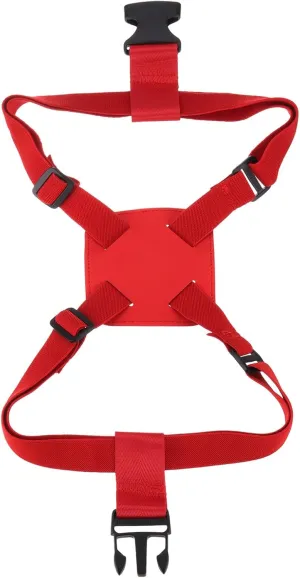 PATIKIL Luggage Straps Bag Bungee, High Elastic Suitcase Adjustable Belt Bag Bungee with Buckles for Baggage Handbag, Red