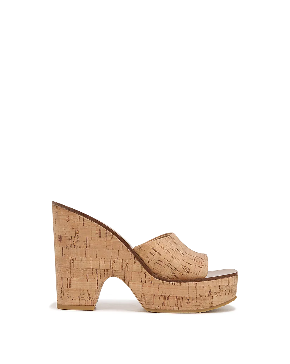 Paulita Cork Wedge Sandal