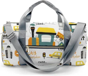 Personalized Transportation Choo Train Cartoon Custom Multi-functional Travel Bag, Unisex Portable Duffel Bag, Short Distance Travel Assistant