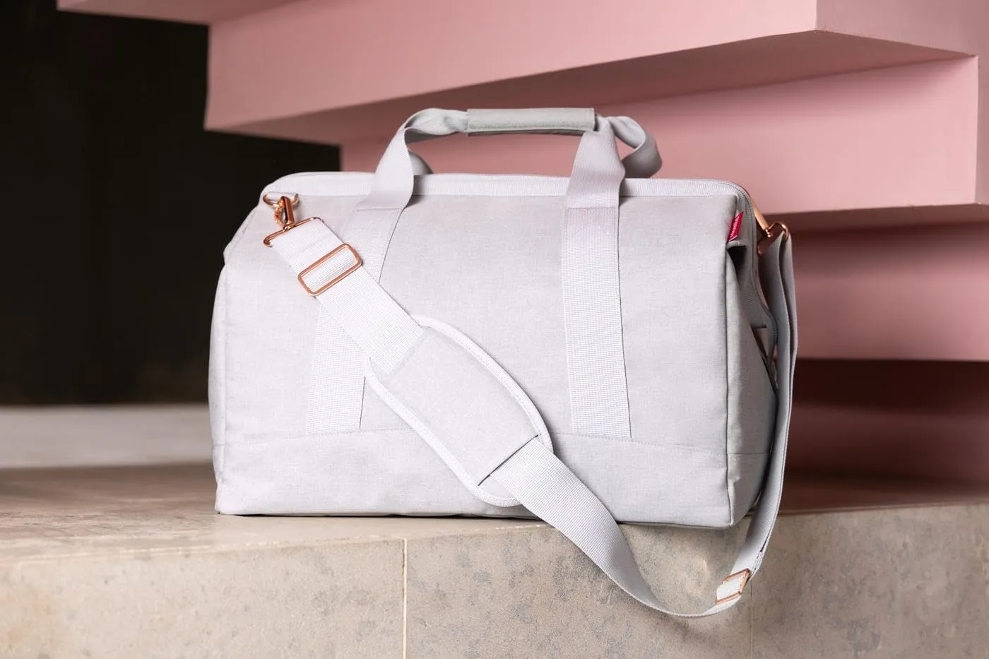 reisenthel allrounder L  Versatile doctor bag for travel, work and leisure - With practical trolley clip-on function