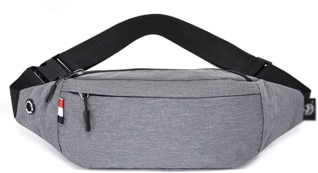 ROLTIN Men Male Waist Bag Pack Casual Functional Belt Bag Large Belt Pouch Phone Money Belt Bag Travel Hip