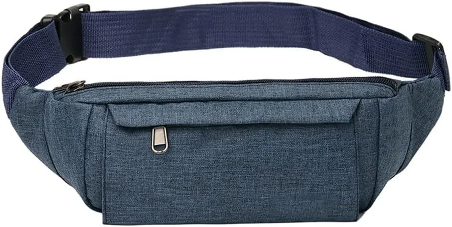 ROLTIN Men Male Waist Bag Pack Casual Functional Belt Bag Large Belt Pouch Phone Money Belt Bag Travel Hip