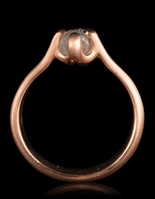 Rose Gold Tulip Ring - <strong>0.85 ct.</strong>