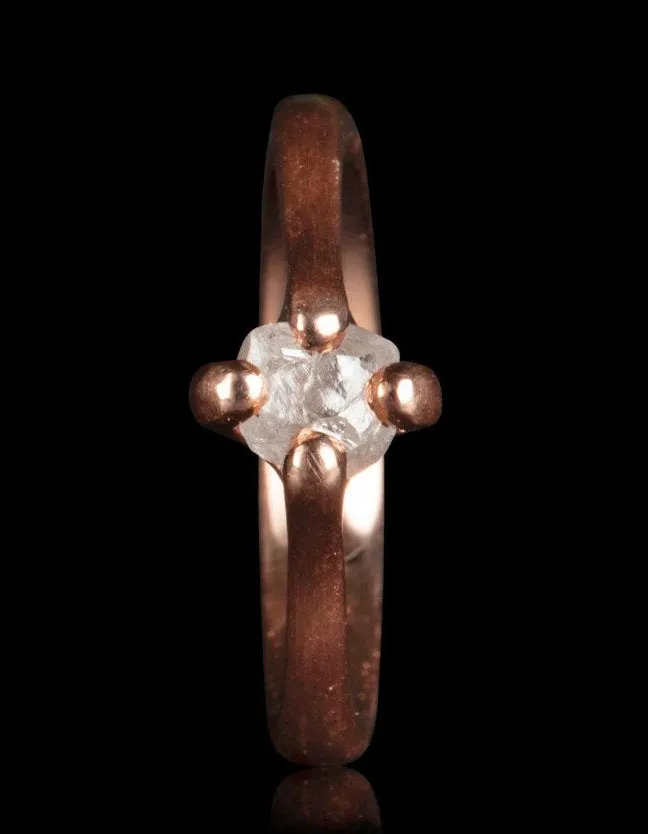 Rose Gold Tulip Ring - <strong>0.85 ct.</strong>