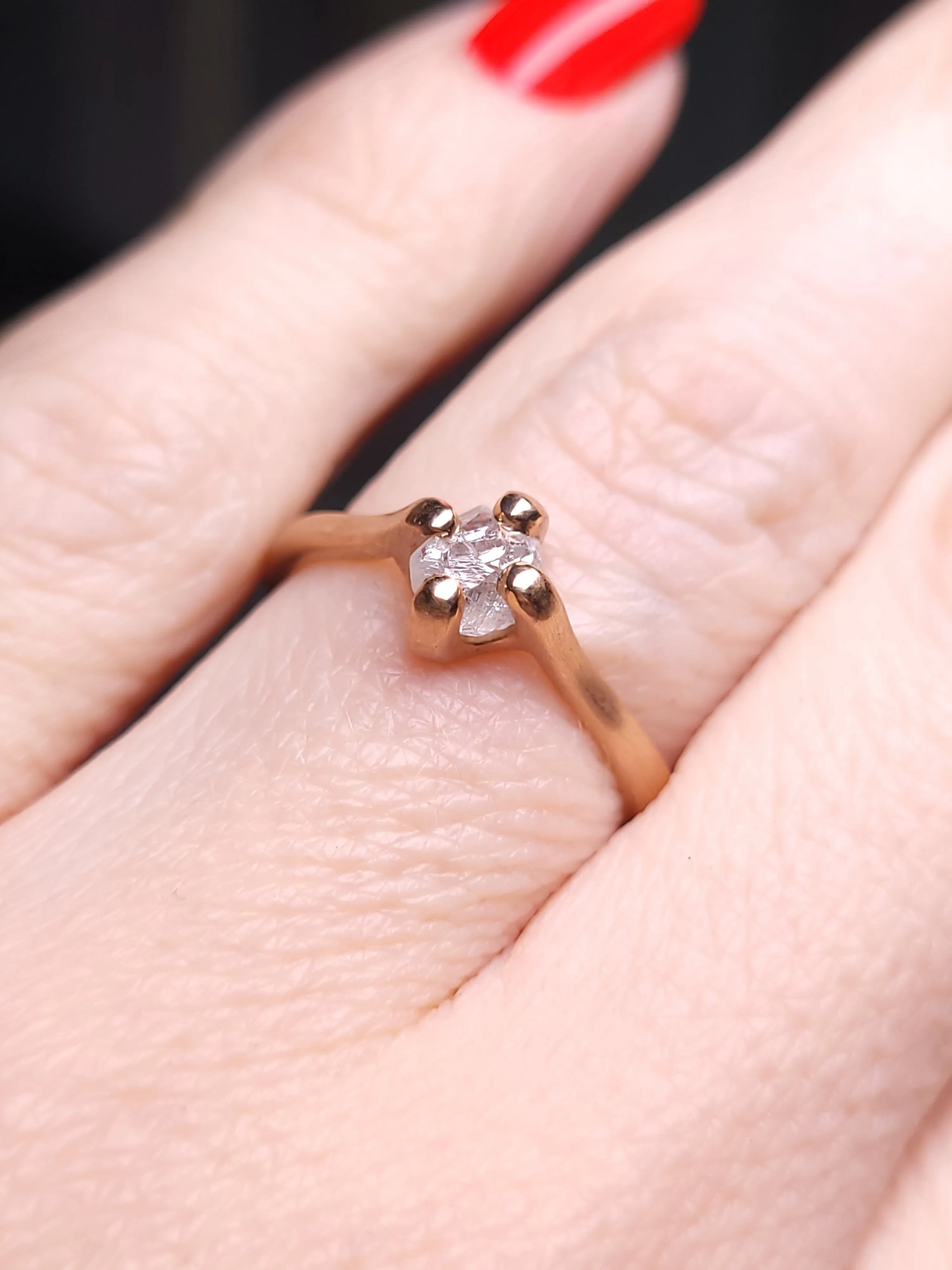 Rose Gold Tulip Ring - <strong>0.85 ct.</strong>