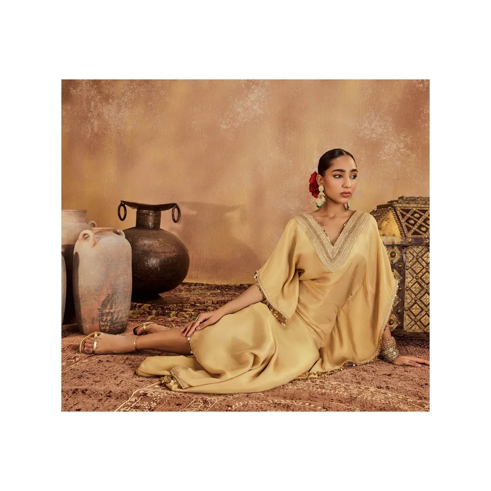 Roze Suhana Kaftan Dress