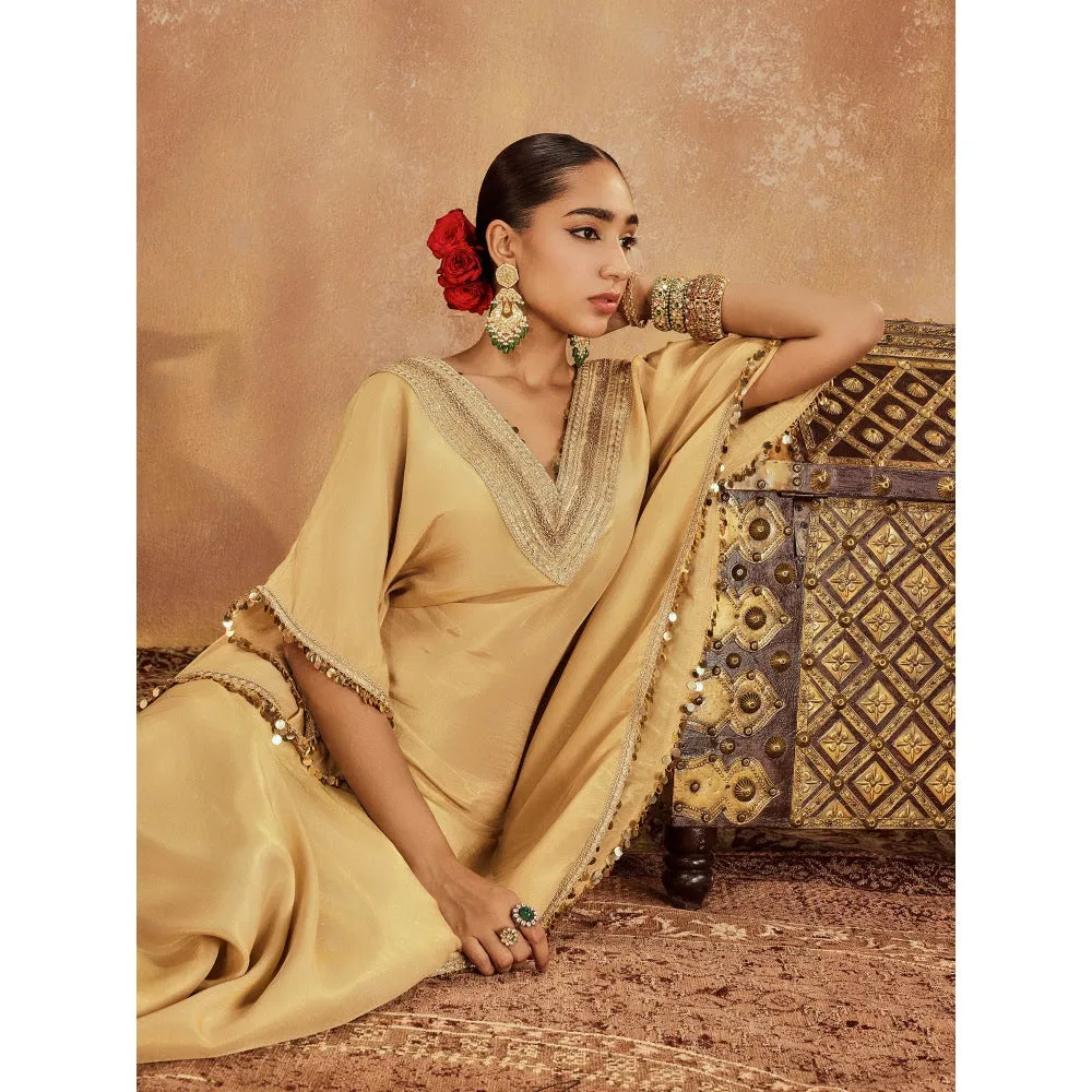 Roze Suhana Kaftan Dress